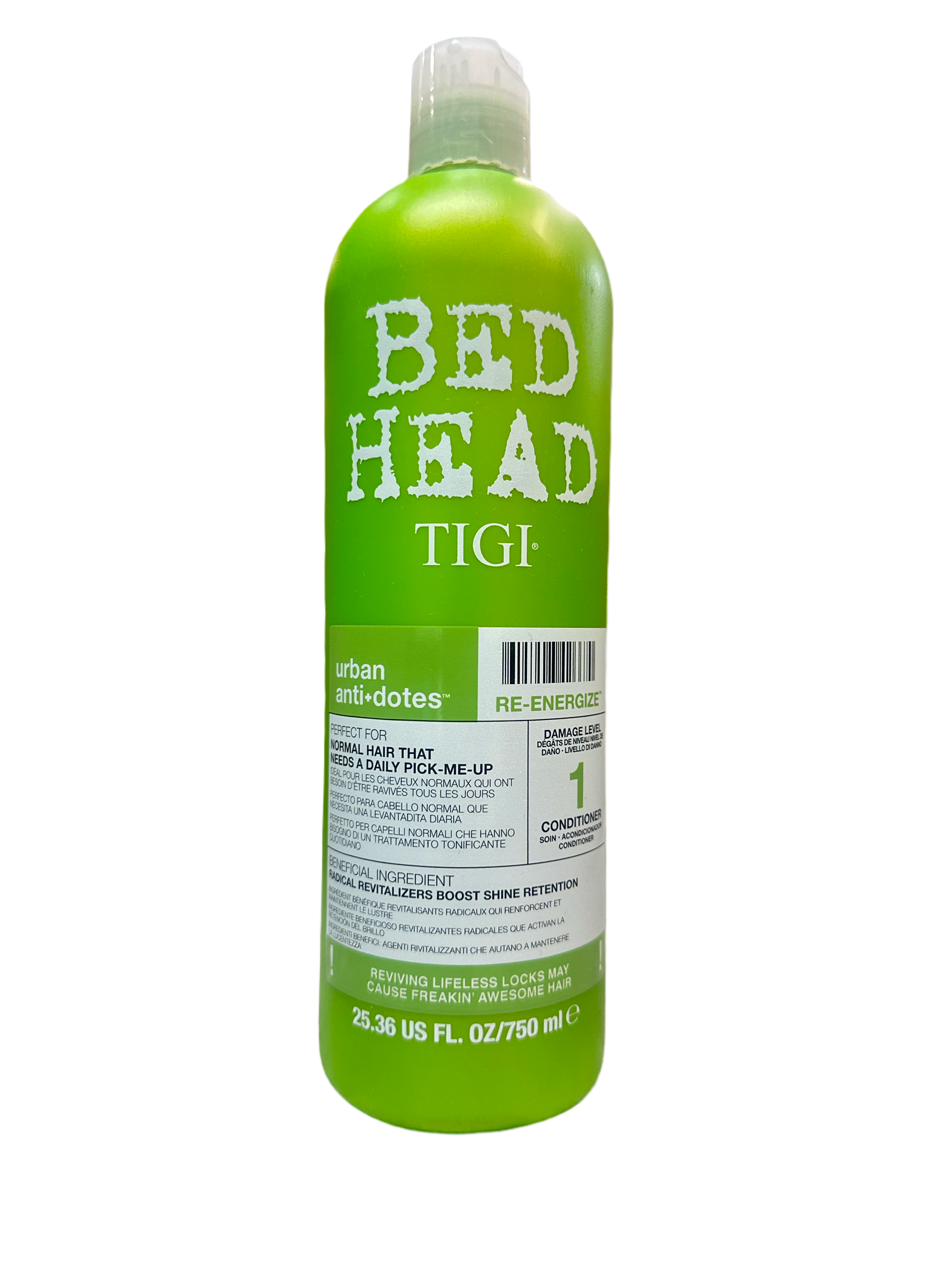 TIGI Bed Head Re-Energize Conditioner 750ml | High Quality Hair Care Product Online - Product Image TIGI Bed Head Re-Energize Conditioner 750ml | High Quality Hair Care Product Online - Product Image